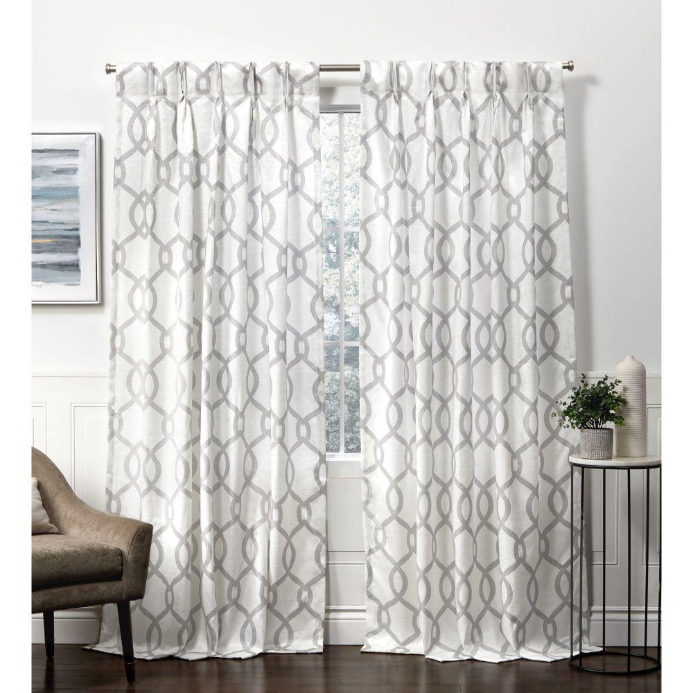 Cobalt Blue Curtains Drapes Window Treatments The Home Depot