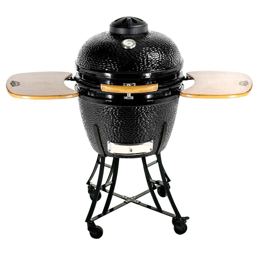 Pit Boss K22 Ceramic Charcoal Grill in Black by Pit Boss