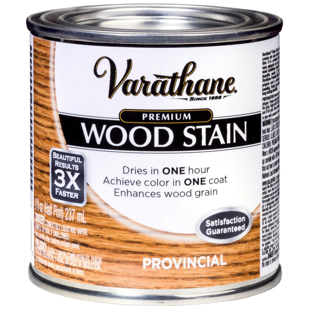 Varathane 8 Oz Provincial Premium Fast Dry Interior Wood Stain Sku 985640