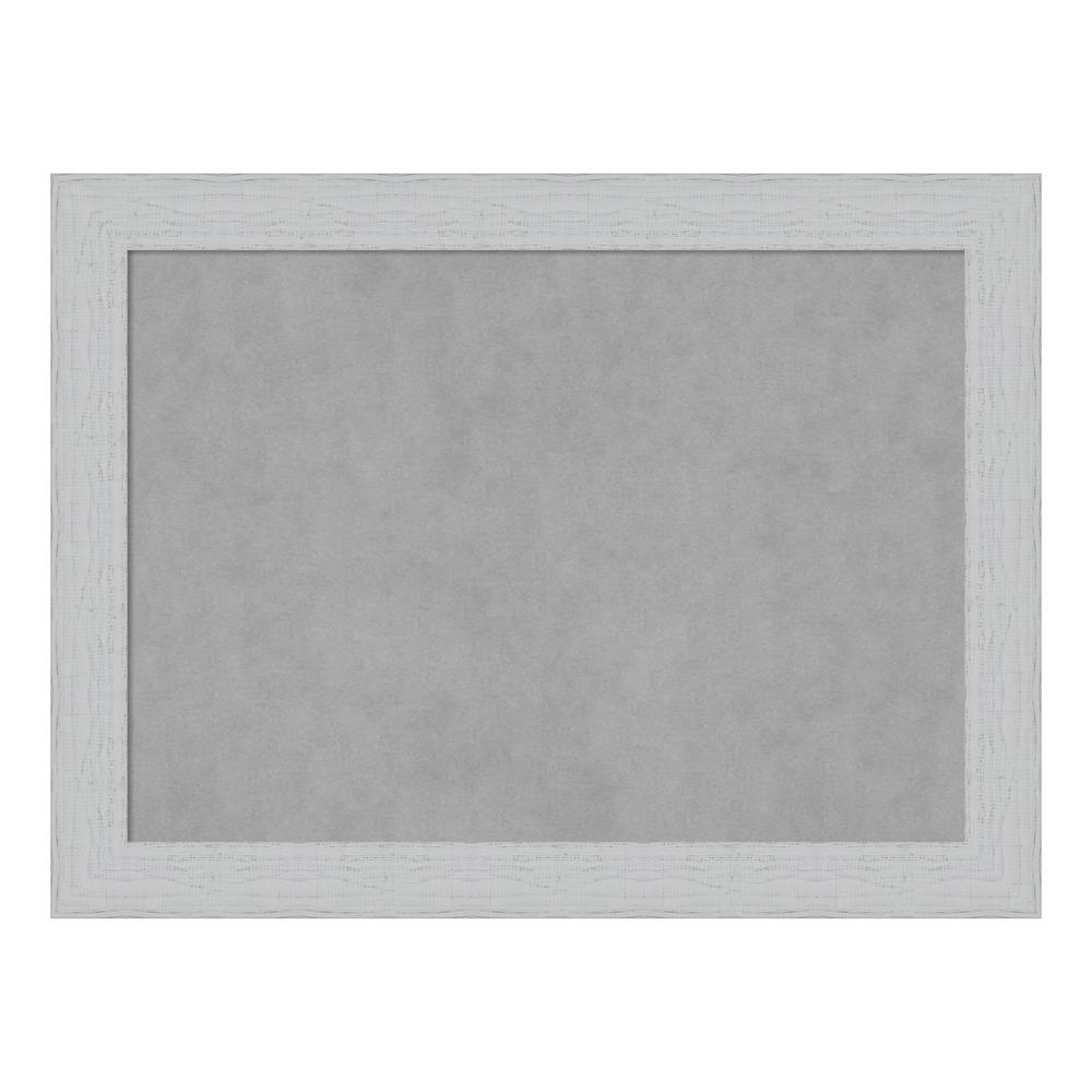 Amanti Art Shiplap White Framed Memo BoardDSW4093685 The