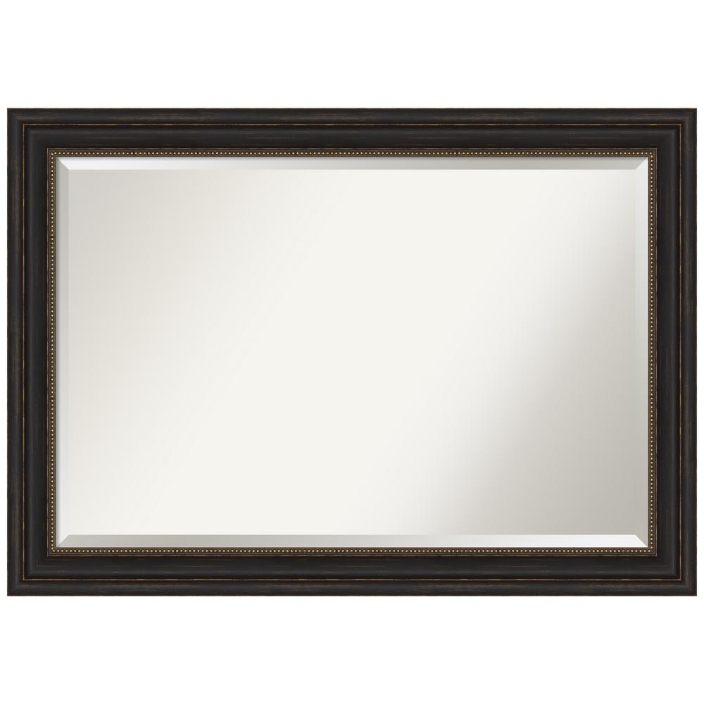 Amanti Art Ballroom Bronze 35.5 in. x 29.5 in. Bathroom Vanity Mirror
