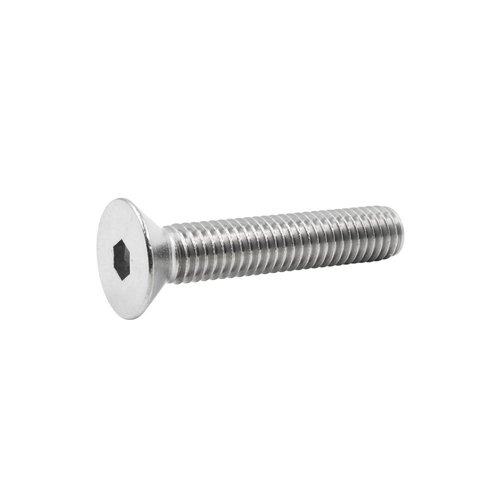 Everbilt 3/8 In. -16 X 2 In. Stainless Flat Head Socket Cap Screw ...