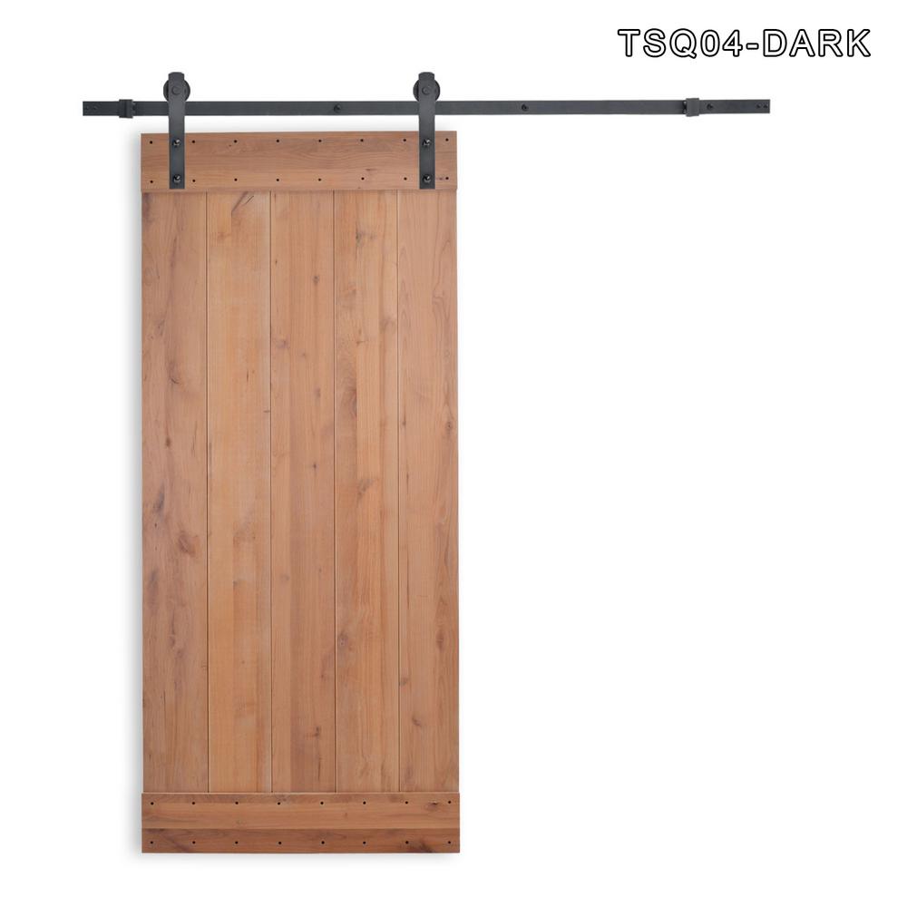 Natural Wood Color Calhome Barn Doors Tsq04 Dark Door Mja Ys001 64 1000 