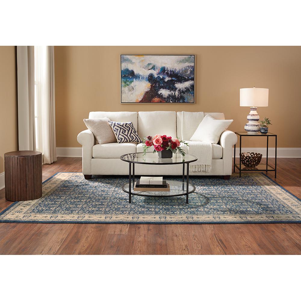 Home Decorators Collection Gianna Indigo 5 Ft X 8 Border Area
