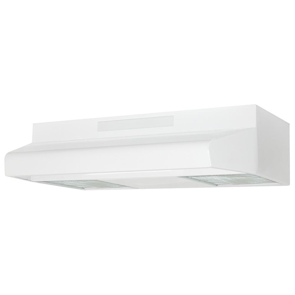 Broan 42000 Series 30 in. Under Range Hood with Light in White