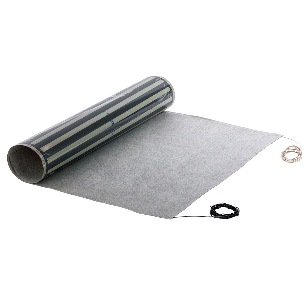 QuietWarmth 10 ft. x 18 inch x 0.03 inch 120-Volt Peel and Stick Radiant Heat... by QuietWarmth