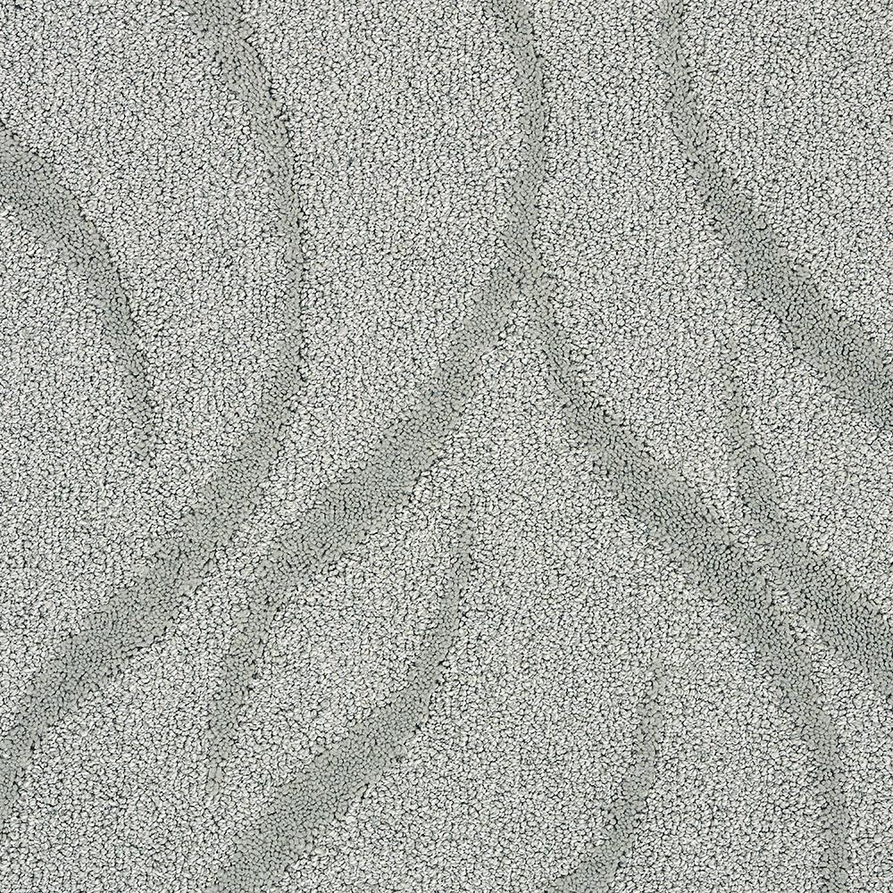 Lifeproof Framed Artwork Color Bream Cloud Pattern 12 ft. Carpet