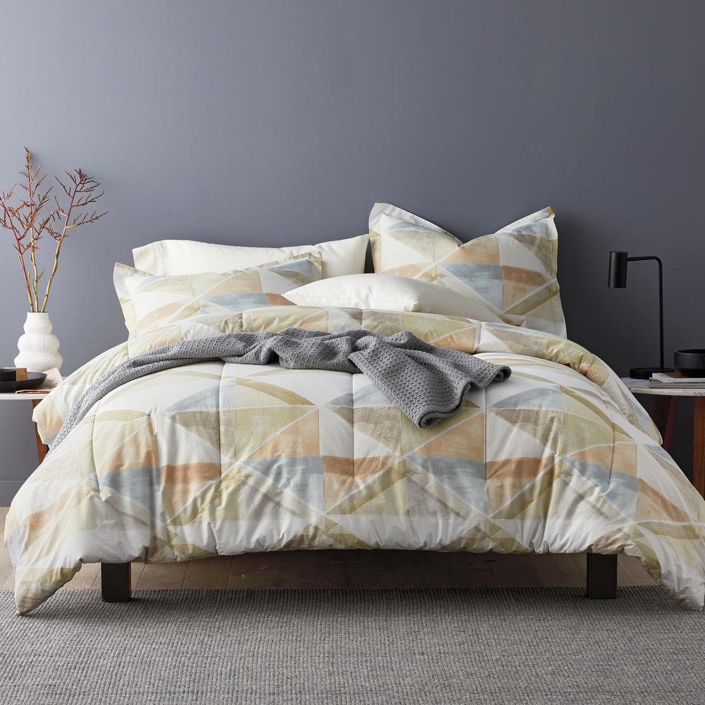 The Company Store LoftHome Geometry Reversible Multicolored Cotton