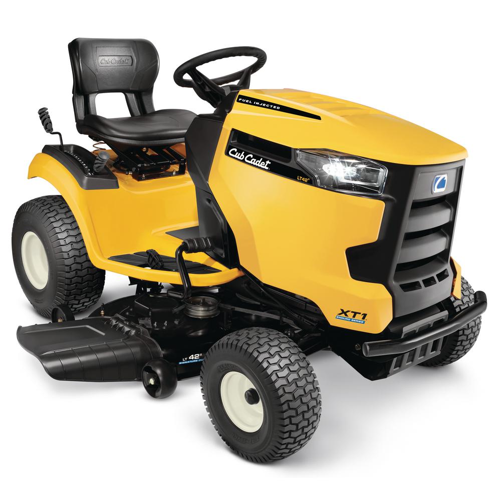XT1 Enduro Series LT 42 in. 547cc Fuel Injected Hydrostatic Gas Lawn Tractor with Push Button Start and Cub Connect App