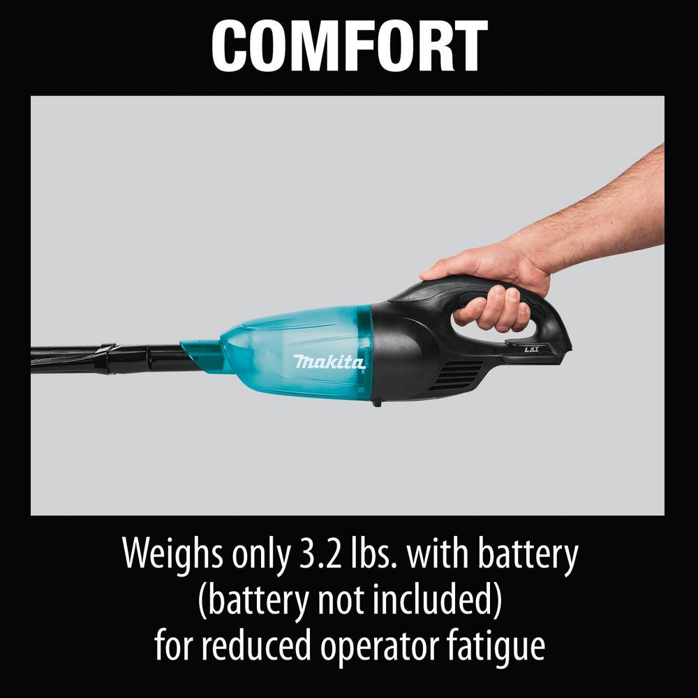 Makita 18Volt LXT LithiumIon Cordless 2.6Cup Handheld Vacuum (Tool