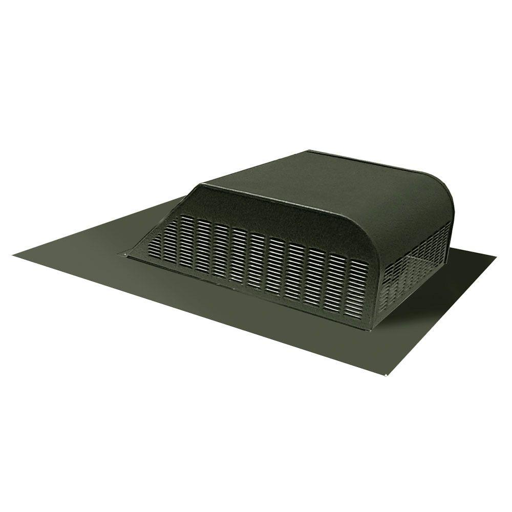 Master Flow 60 in. NFA Aluminum Slant Back Roof Louver Vent in
