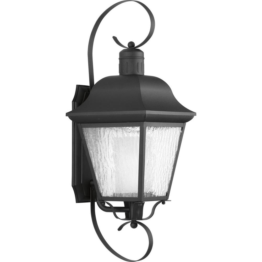 Progress Lighting Andover Collection 1 Light 26 25 In Outdoor Black Wall Lantern Sconce Progress Lighting Andover Collection 1 Light 26 25 In Outdoor Black Wall Lantern Sconce