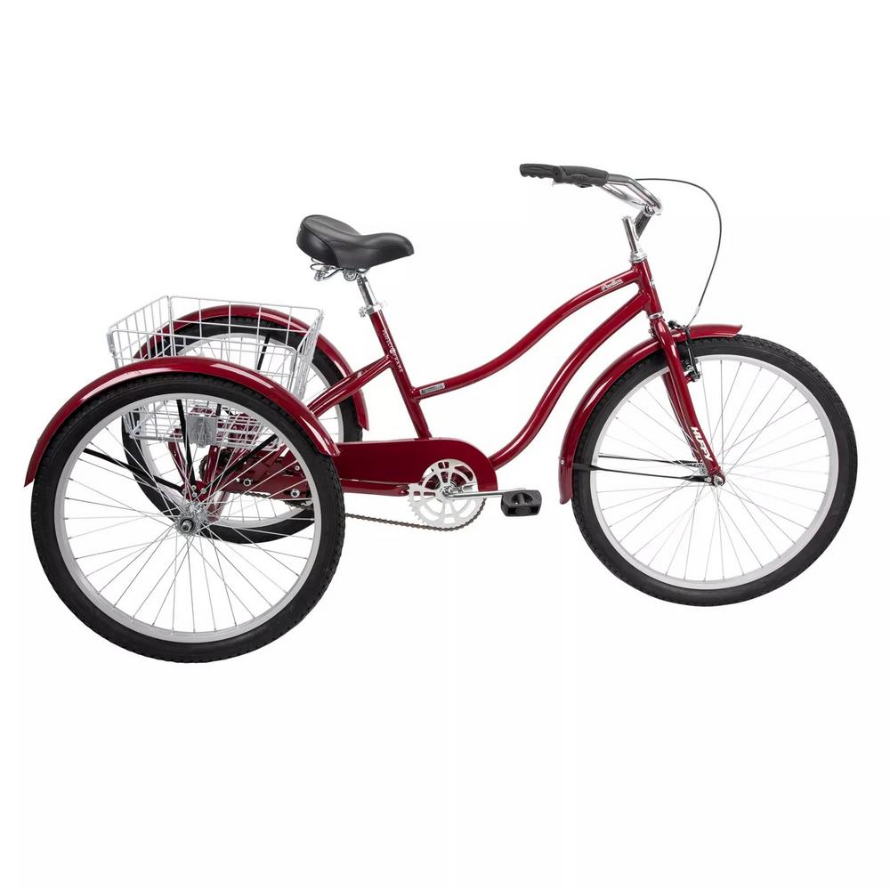 adult red tricycle
