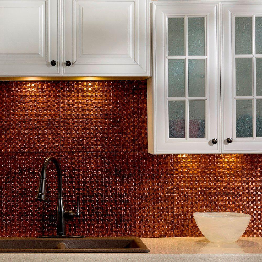 Fasade 24 in. x 18 in. Terrain PVC Decorative Tile ...