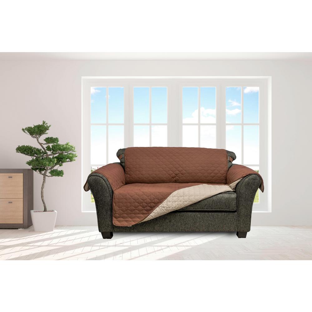 Loveseat Slipcovers Living Room Furniture The Home Depot