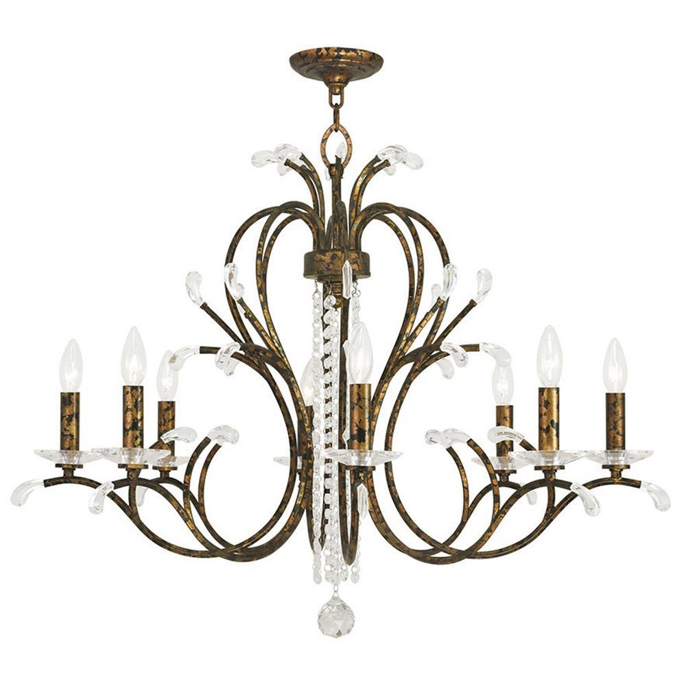 Livex Lighting 3Light Golden Bronze Chandelier642371 The