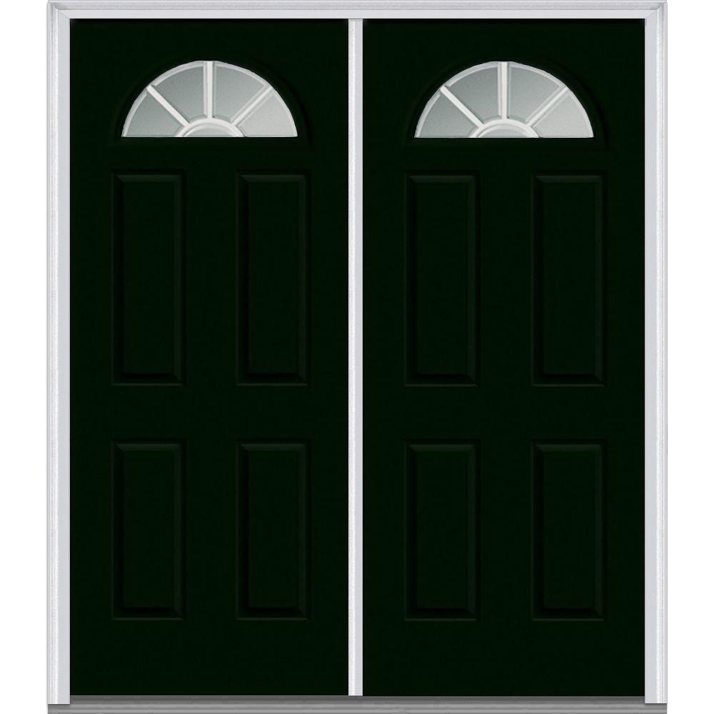 MMI Door 64 in. x 80 in. White Internal Grilles Right-Hand Inswing ... MMI Door 64 in. x 80 in. White Internal Grilles Right-Hand Inswing ...