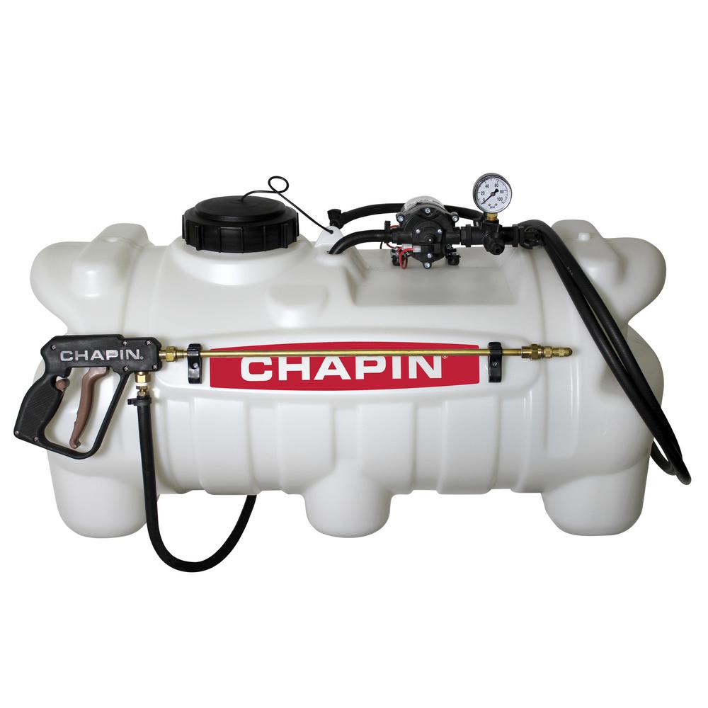 Chapin 25 Gal. 12-Volt EZ Mount Deluxe Dripless Sprayer for ATV