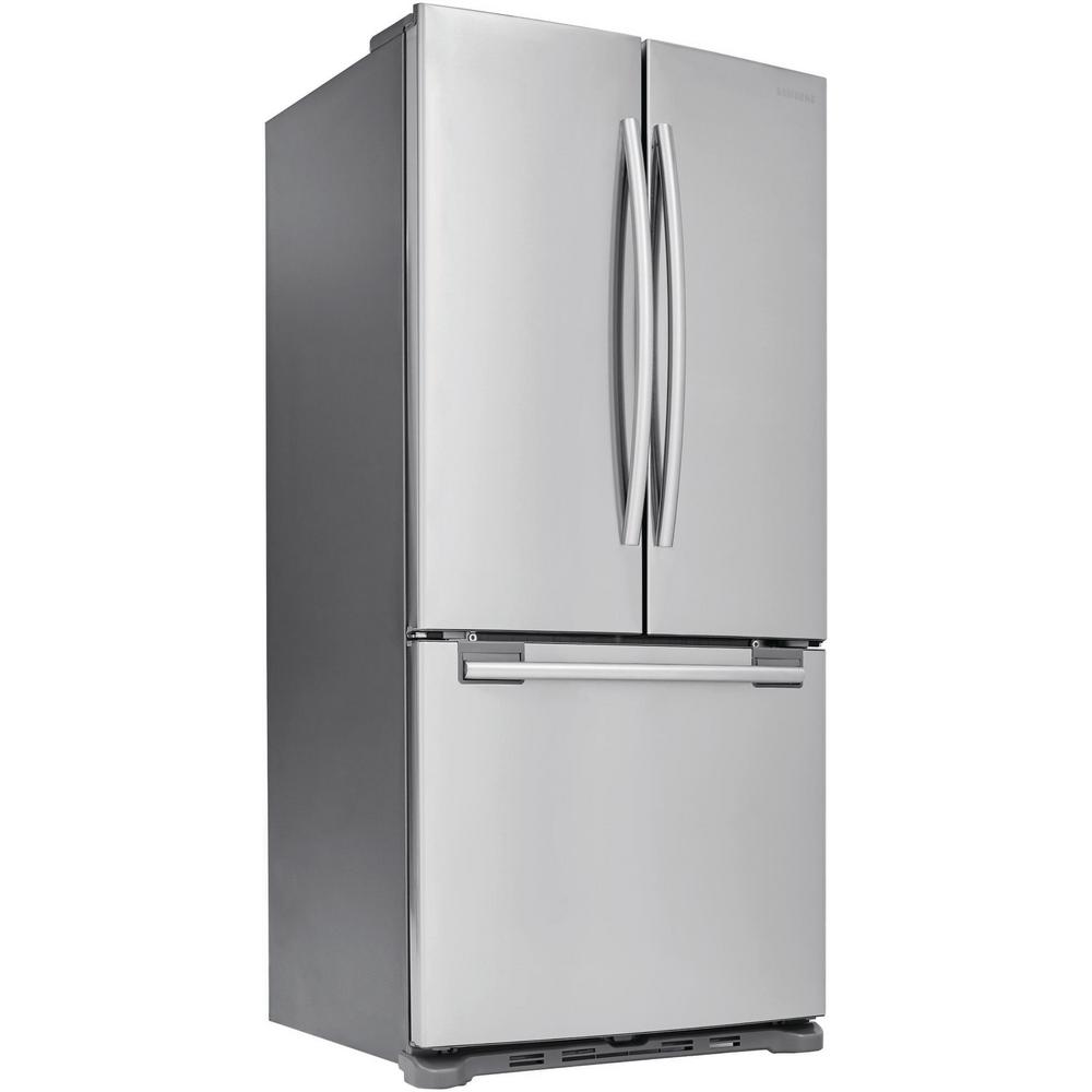 Samsung 33 In W 17 5 Cu Ft French Door Refrigerator In