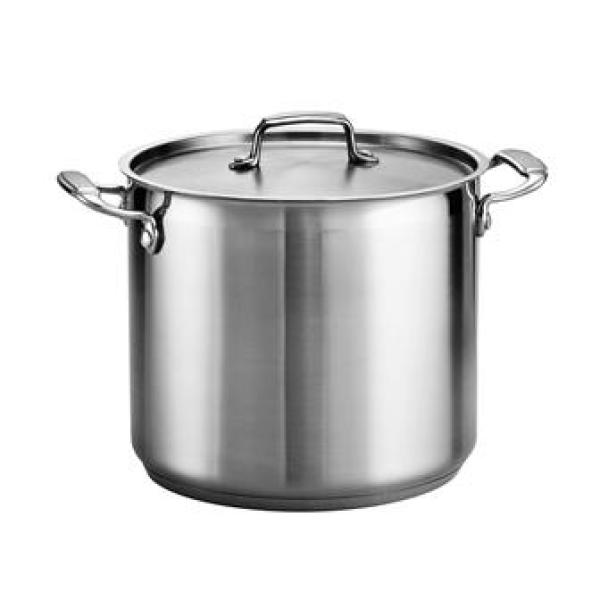 Tramontina Gourmet 12 Qt Stainless Steel Stock Pot With Lid 80120