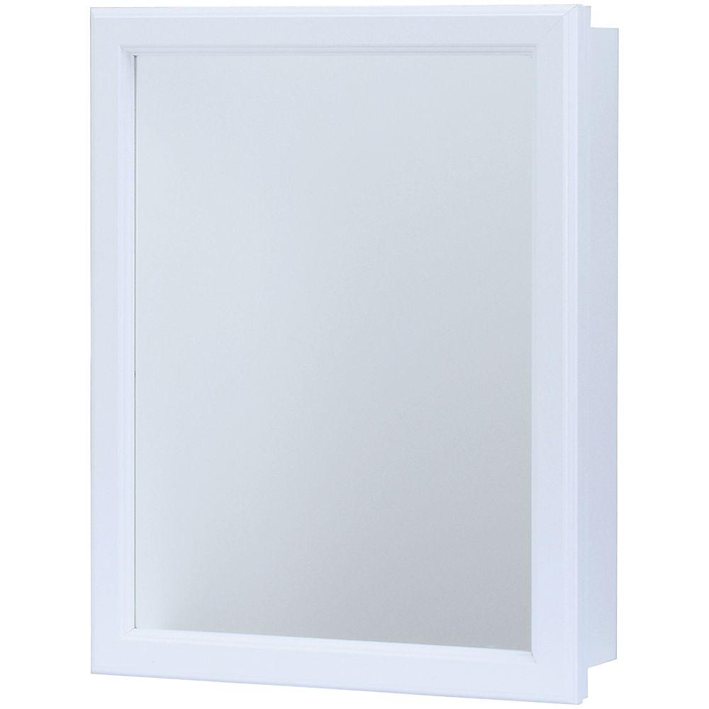 Glacier Bay 151/4 in. W x 191/4 in. H x 5 in. D Framed Recessed or