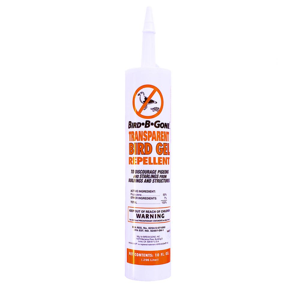 Bird B Gone 10 Oz Bird Repellent Gel Transparent Mmtbg The Home