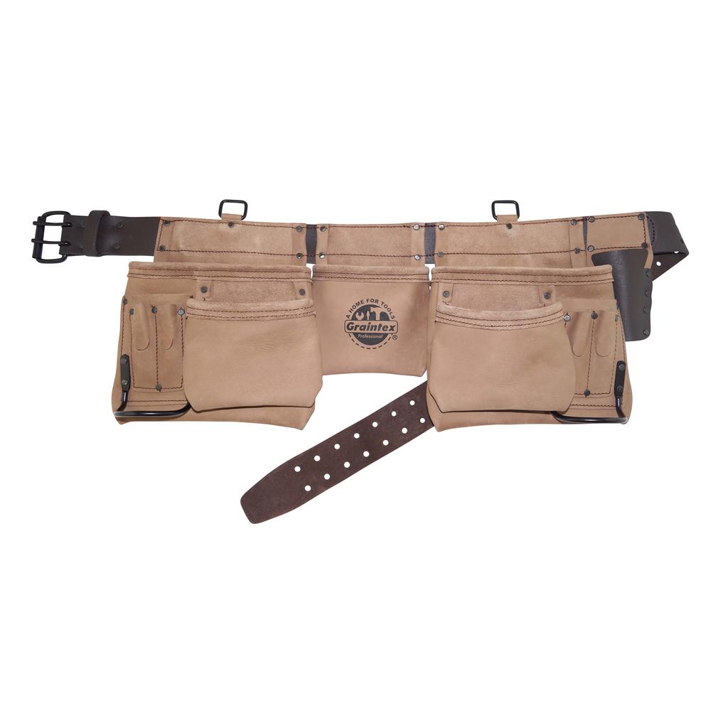 NEW! Craftsman 940643 Leather Work Belt Construction Carpenter Roofing Siding