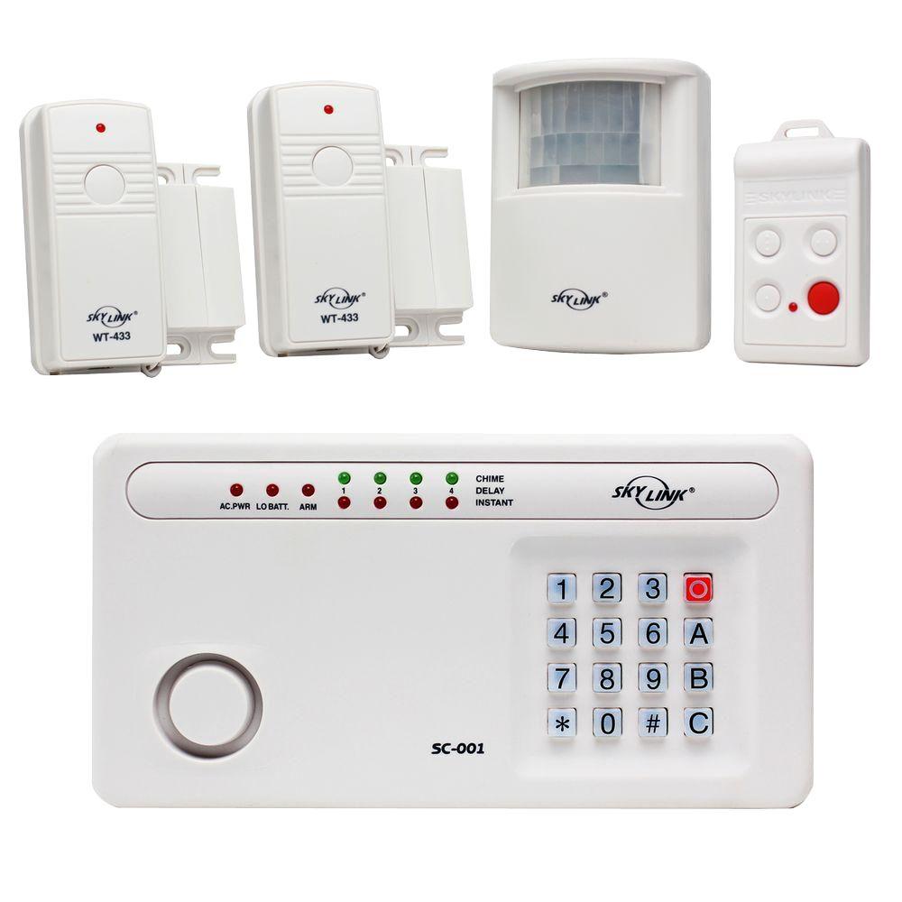 SkyLink Wireless Security System Alarm Kit-SC-100 Security ...