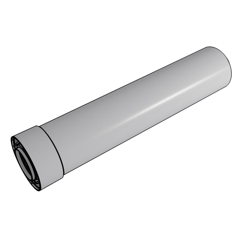 Rinnai 2 In 4 In X 19 5 In Plastic Condensing Vent Pipe Extension Kit 229309npp The Home Depot