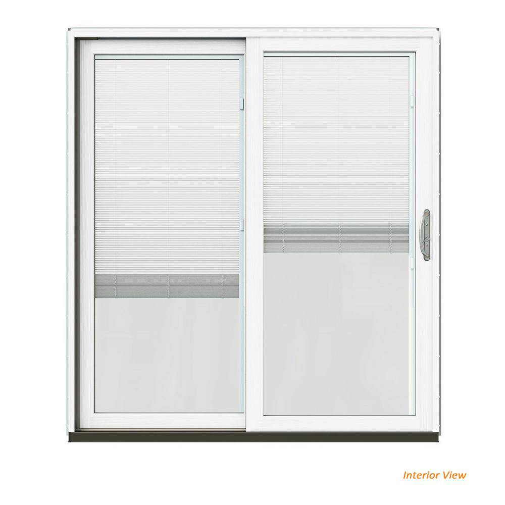 Jeld Wen 72 In X 80 In W 2500 Contemporary Bronze Clad Wood Left