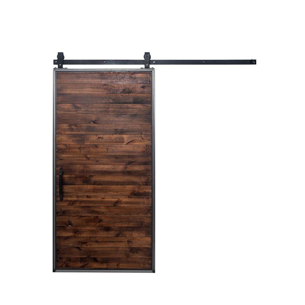 Rustica Hardware 42 inch x 84 inch Mountain Modern Stain Glaze Clear Wood Barn... by Rustica Hardware