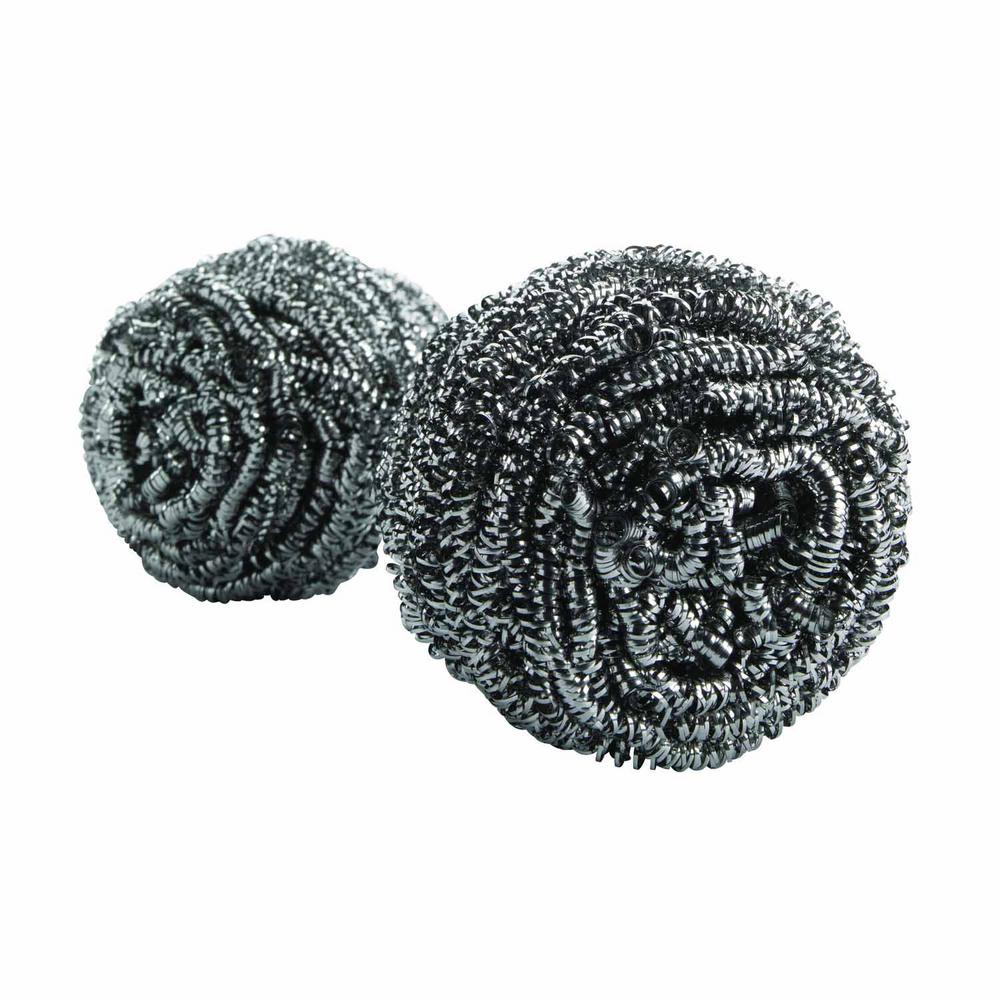 Scotch-Brite Stainless Steel Scouring Pad 12 Total Pads.. 4-Pack
