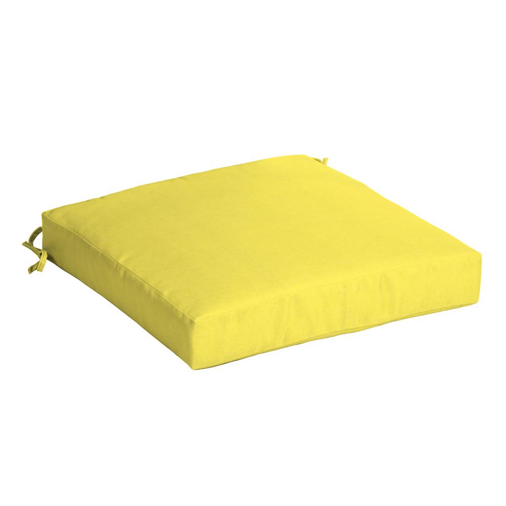 Yellow - Outdoor Chair Cushions - Outdoor Cushions - The Home Depot