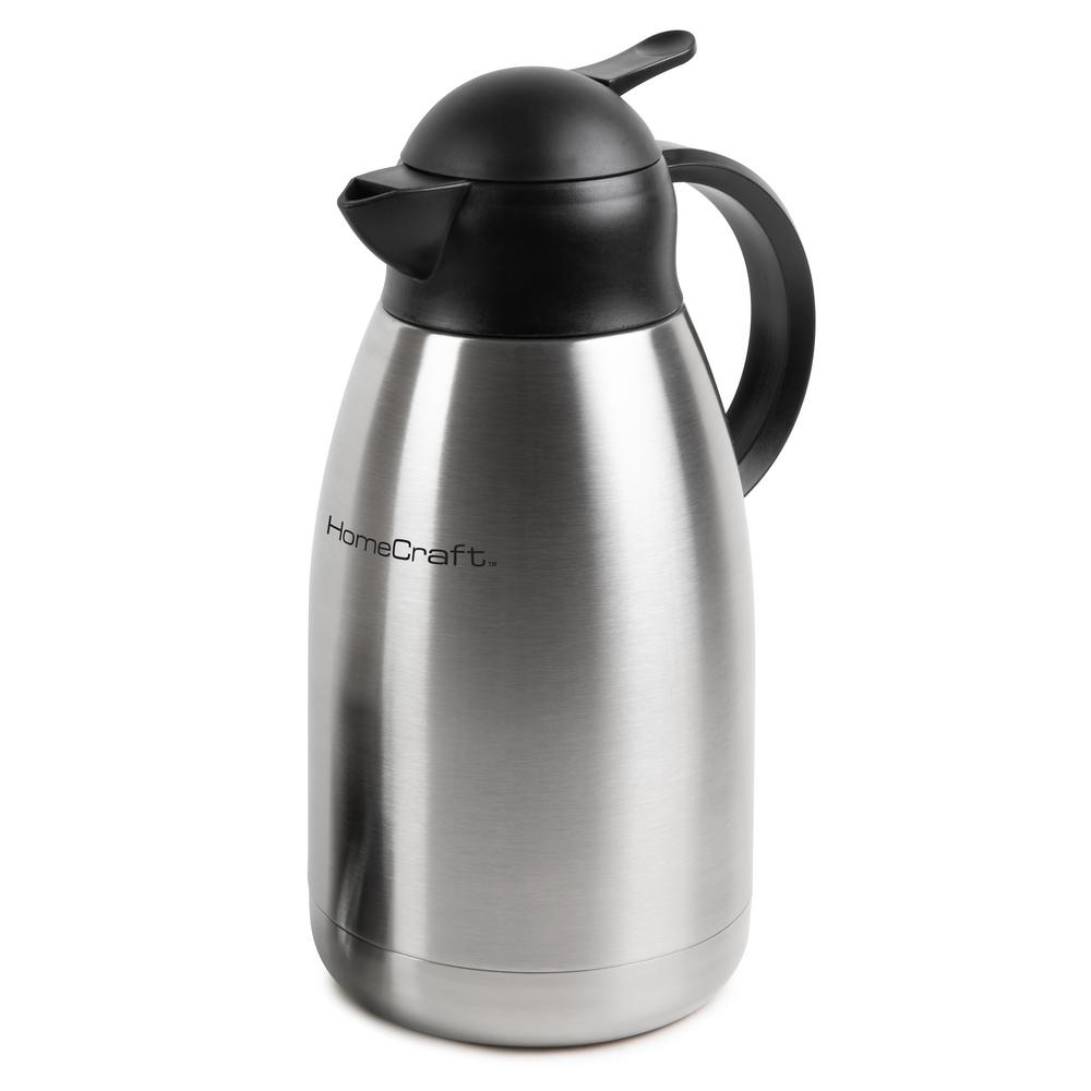 HomeCraft 8.5Cup Stainless Steel Coffee Urn with Double Wall InsulationHCCC2SS The Home Depot