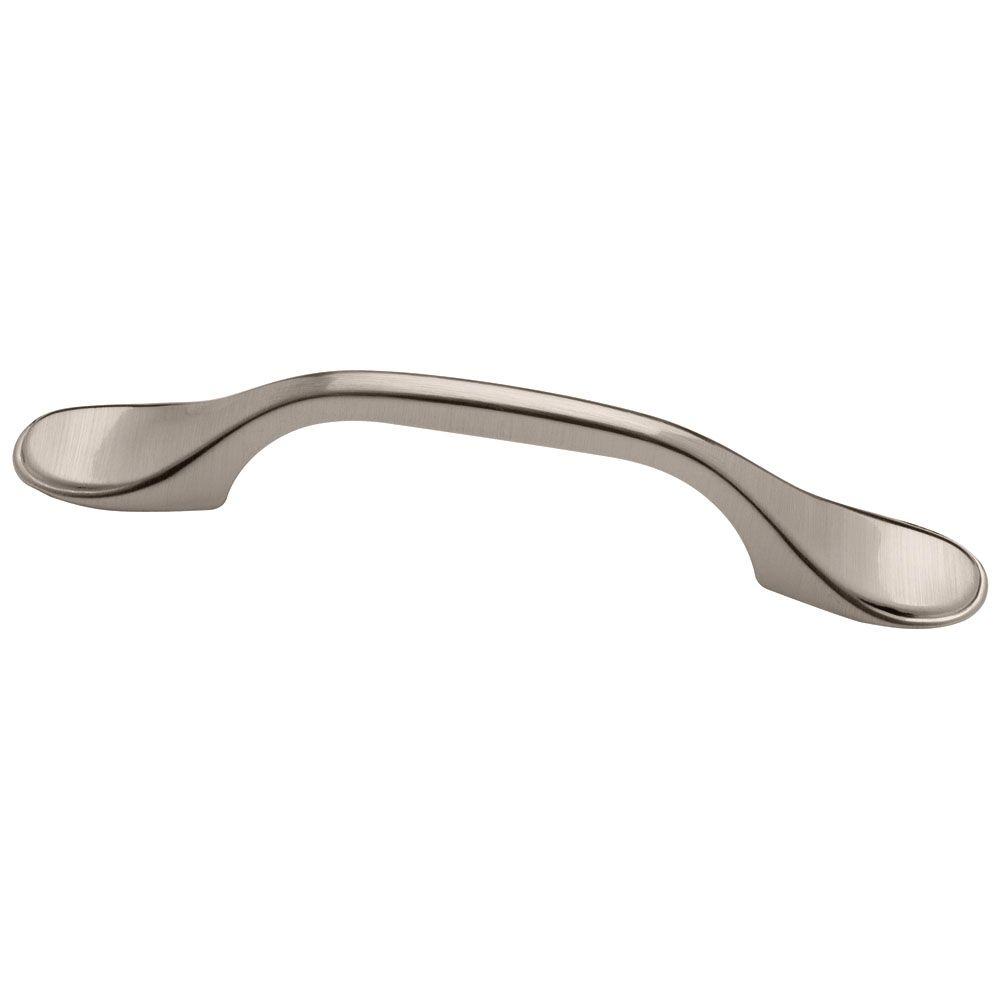 Liberty Modern 3 In 76 Mm Center To Center Satin Nickel Spoon