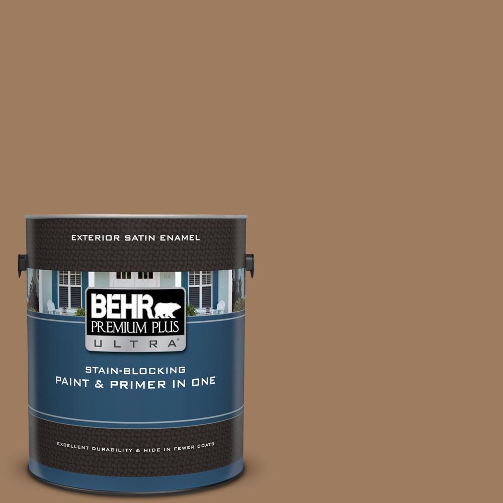 Behr Premium Plus Ultra 1 Gal Bxc 08 Safari Brown Satin Enamel Behr Premium Plus Ultra 1 Gal Bxc 08 Safari Brown Satin Enamel Exterior