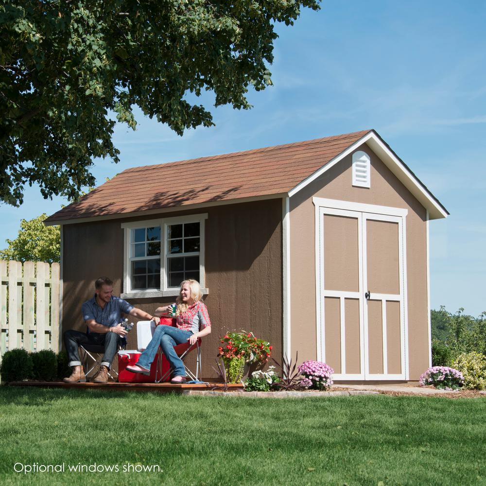 Handy Home S Meridian 8 Ft X 12 Wood Storage Shed
