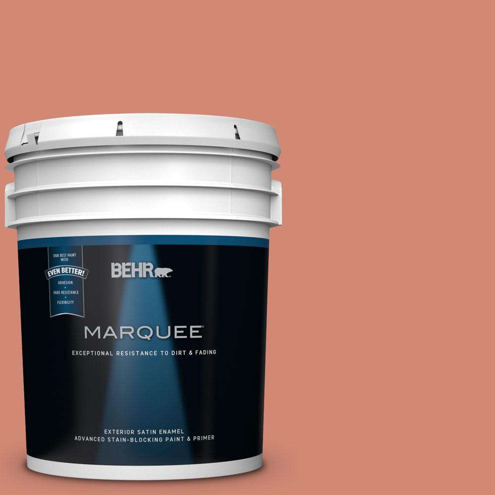 BEHR MARQUEE 5 Gal M190 5 Fireplace Glow Satin Enamel Exterior Paint   Fireplace Glow Behr Marquee Paint Colors 945405 64 1000 