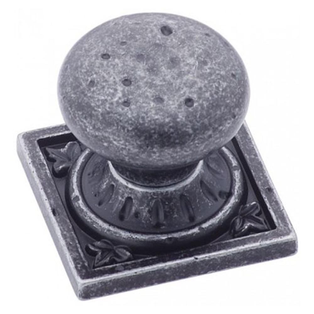 Amerock Ambrosia 11/2 in (38 mm) Wrought Iron Dark Knob