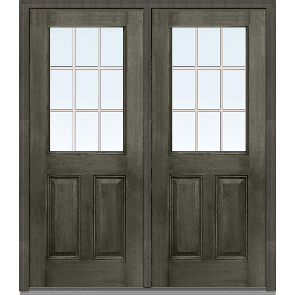 MMI Door 72 in. x 80 in. Tan Internal Grilles Left-Hand Inswing 1/2 ... MMI Door 72 in. x 80 in. Tan Internal Grilles Left-Hand Inswing 1/2 ...
