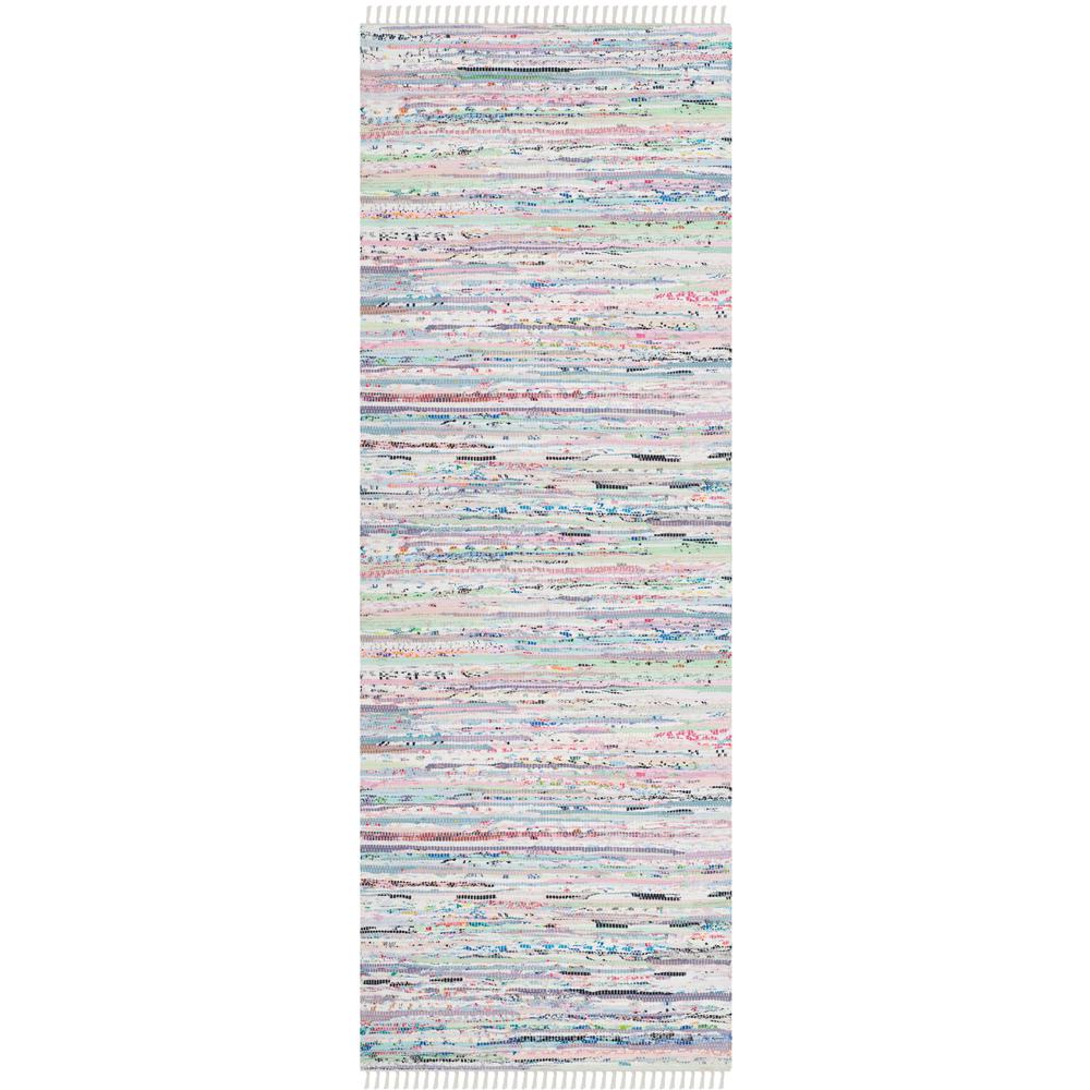 Safavieh Rag Rug Light Green Multi 2 Ft X 6 Runner Rar125d 26 Safavieh Rag Rug Light Green Multi 2 Ft X 6 Runner
