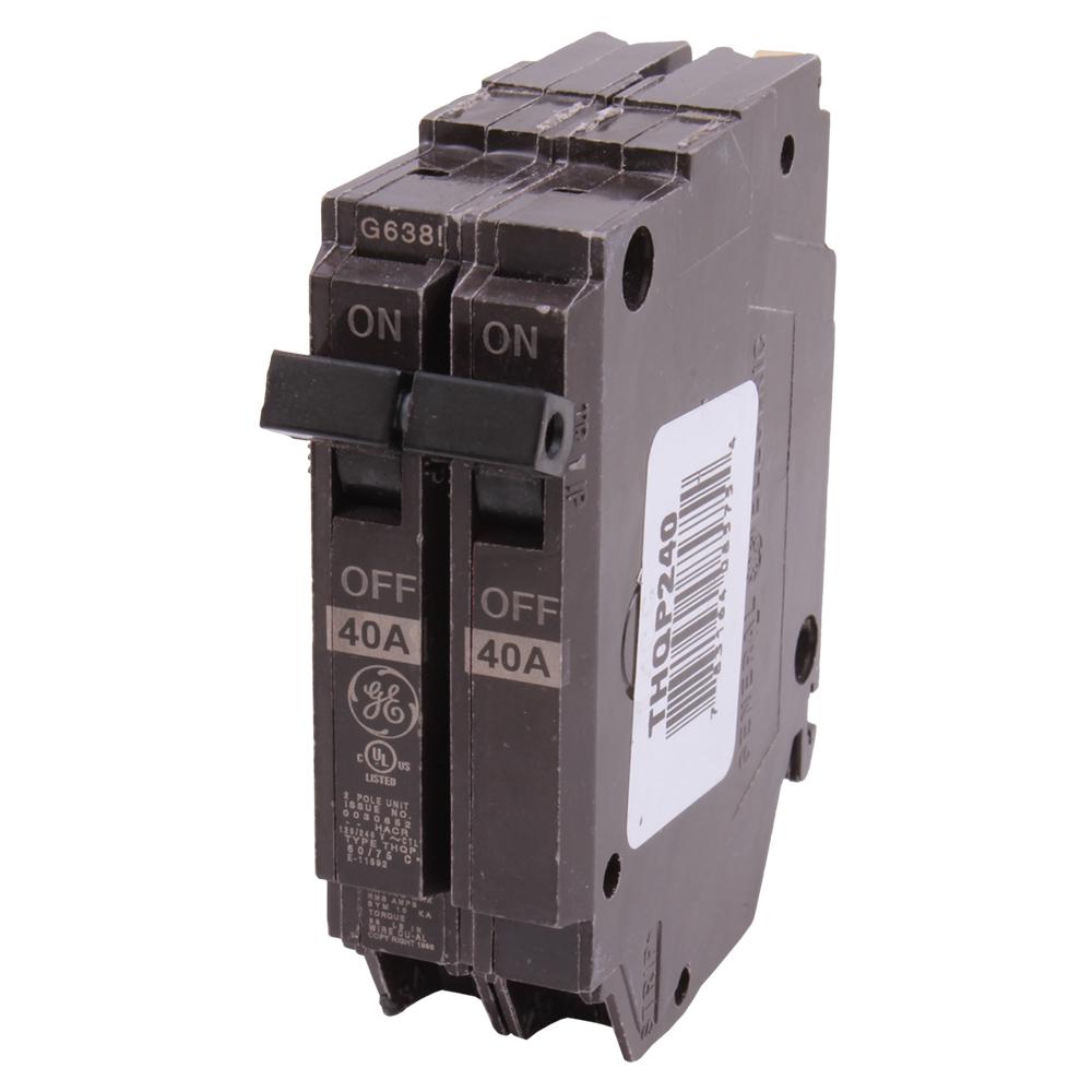 General Electric 2 Pole Twin Tandem 20 Amps THQP220 Circuit Breaker Lot Of 3
