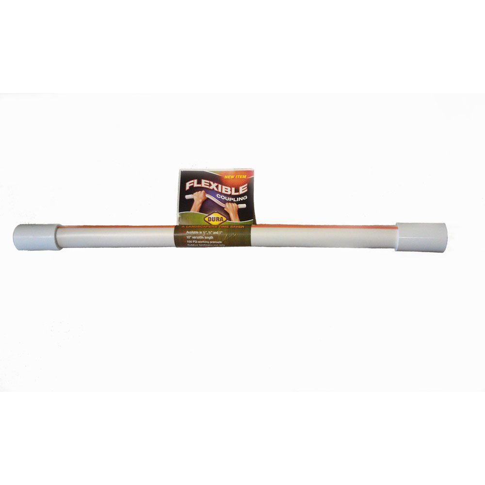 Dura 1 In X 18 Pvc Slip Flexible Repair Coupling