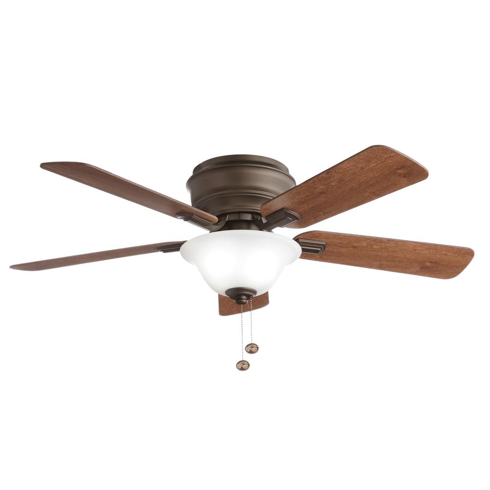 Shop Hunter Regalia 60 In New Bronze Downrod Or Close Mount Indoor Residential Ceiling Fan With Light Kit At Ceiling Fan With Light Ceiling Fan 60 Ceiling Fan