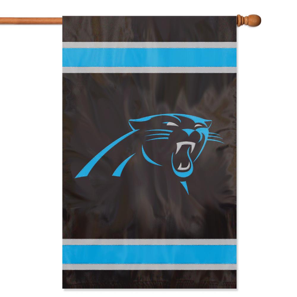 Party Animal Carolina Panthers Applique Banner Flag Afcp The