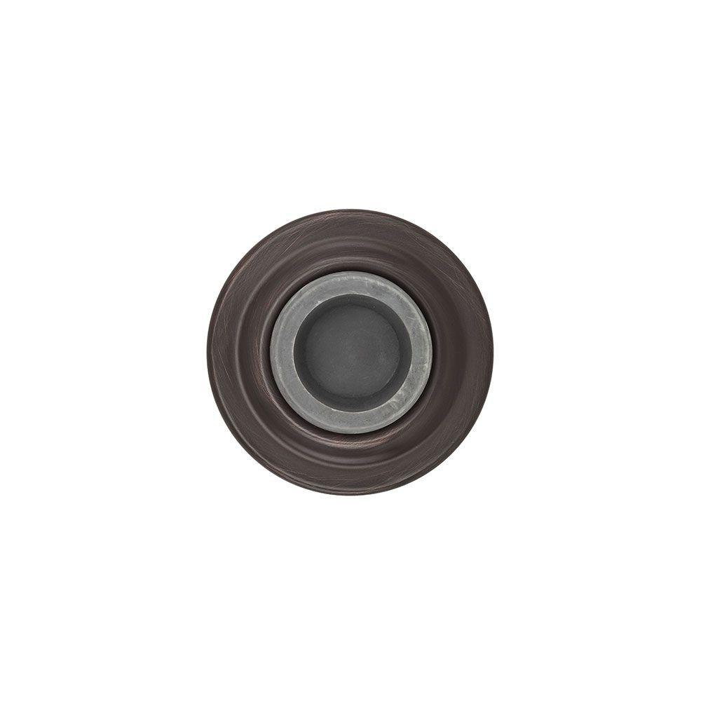 Baldwin 2 4 In Venetian Bronze Concave Wall Mounted Door Stop