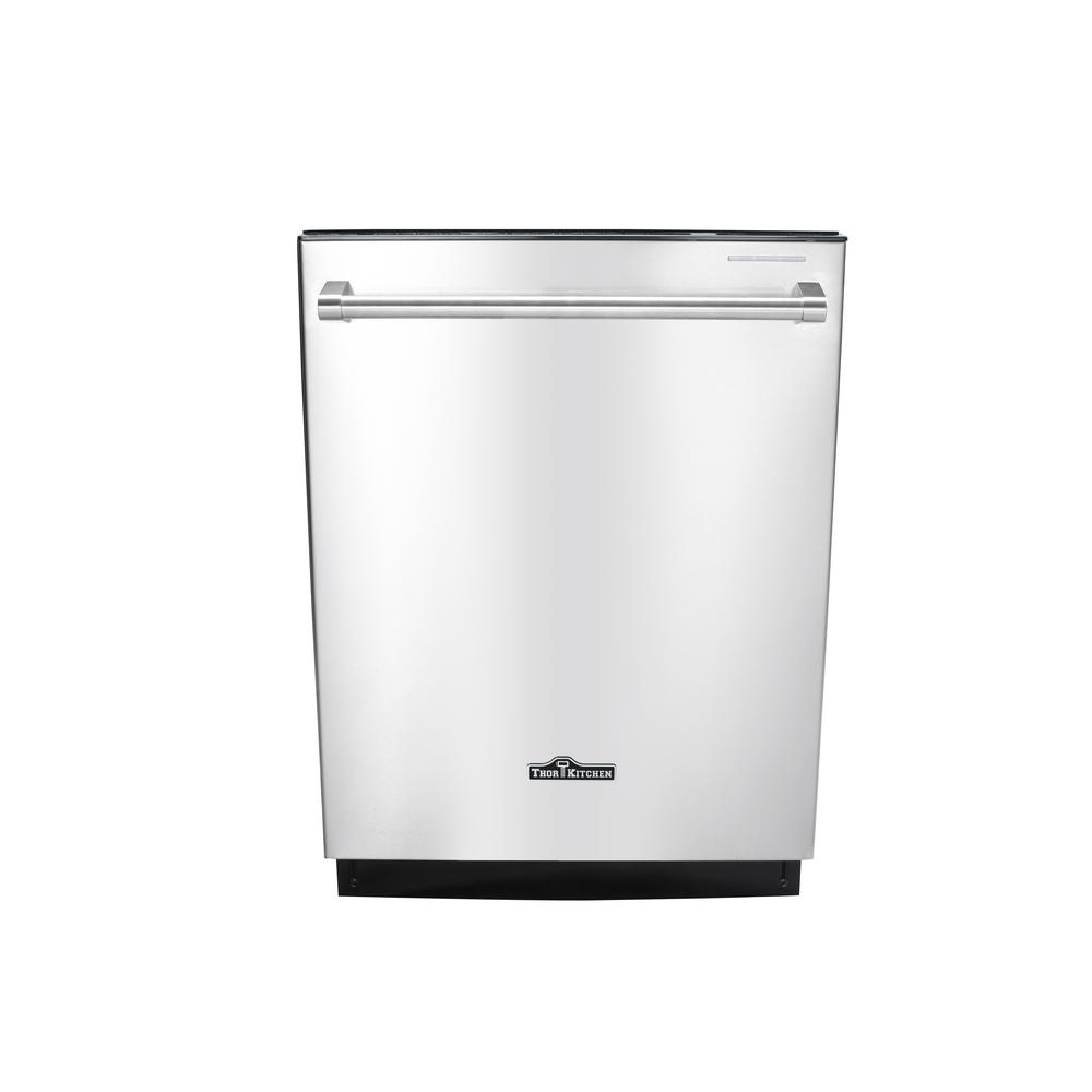 Thor Kitchen 24 inch Built-In Top Control Dishwasher in Stainless Steel by Thor Kitchen