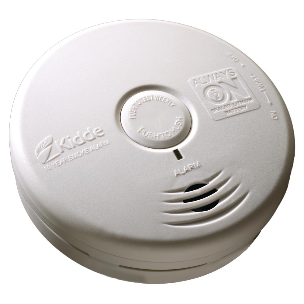 Kidde 10-Year Battery Operated Photo Electric Smoke Detector by Kidde