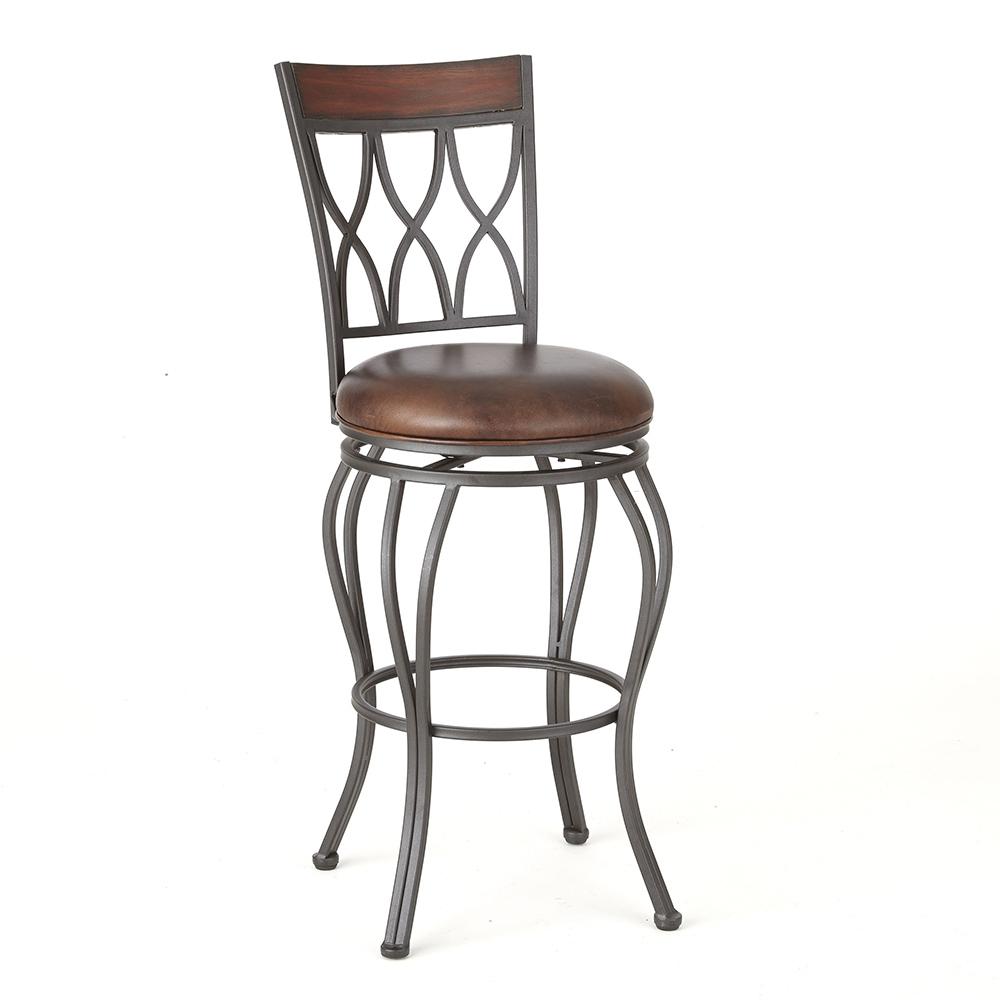 Steve Silver Company Wallen Swivel Barstool Wa600sbc The Home Depot Steve Silver Company Wallen Swivel Barstool