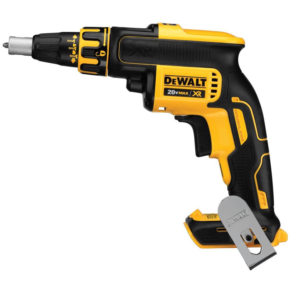 DEWALT 20Volt MAX XR LithiumIon Cordless Brushless Drywall Screw Gun